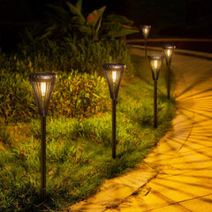 Sunny Energy Solution Solar Garden Light with amazing warm yellow light - HM029