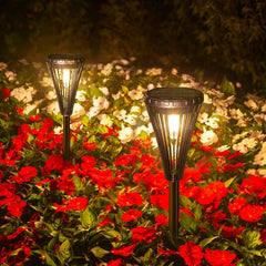 Sunny Energy Solution Solar Garden Light with amazing warm yellow light - HM029