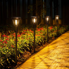 Sunny Energy Solution Solar Garden Light with amazing warm yellow light - HM029