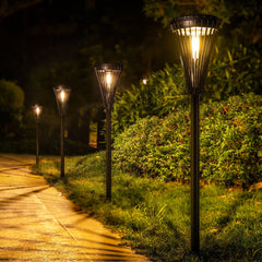 Sunny Energy Solution Solar Garden Light with amazing warm yellow light - HM029