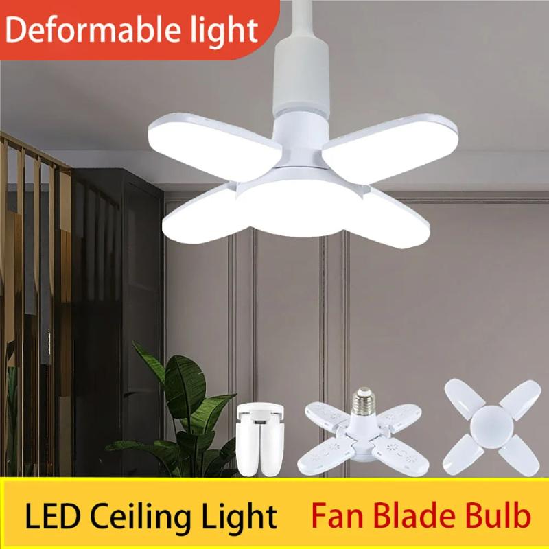 Sunny Energy Solution Remote Control Fan Foldable Led Light Bulb -White Light