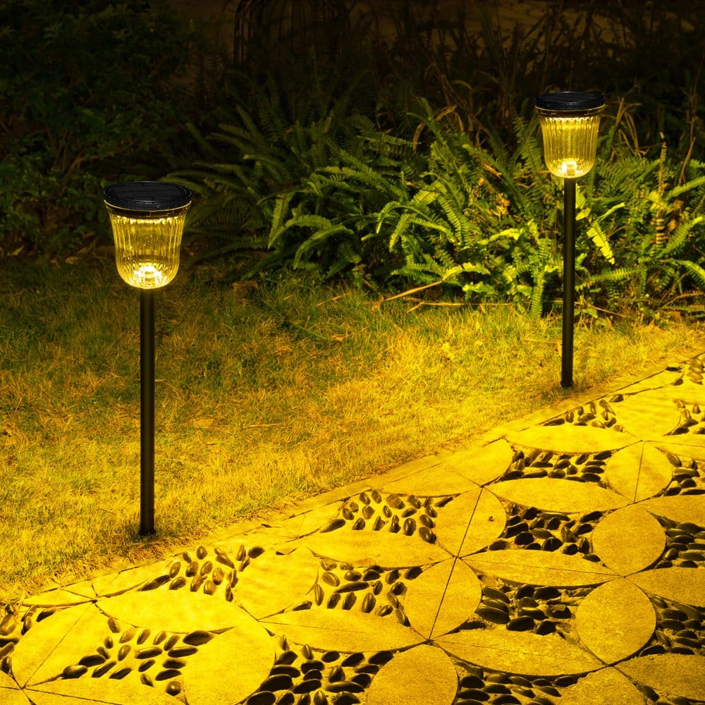 Sunny Energy Solution Solar-Powered Cone-Shaped Lights HM701