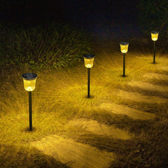 Sunny Energy Solution Solar-Powered Cone-Shaped Lights HM701