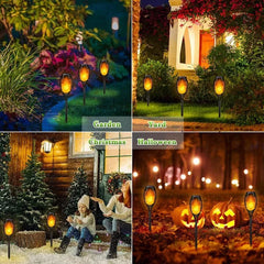 Sunny Energy Solution Solar Fire Light with flame effect for your Garden night view - HM823