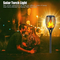 Sunny Energy Solution Solar Fire Light with flame effect for your Garden night view - HM823