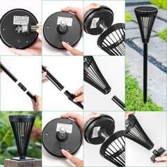 Sunny Energy Solution Solar Garden Light with amazing warm yellow light - HM029