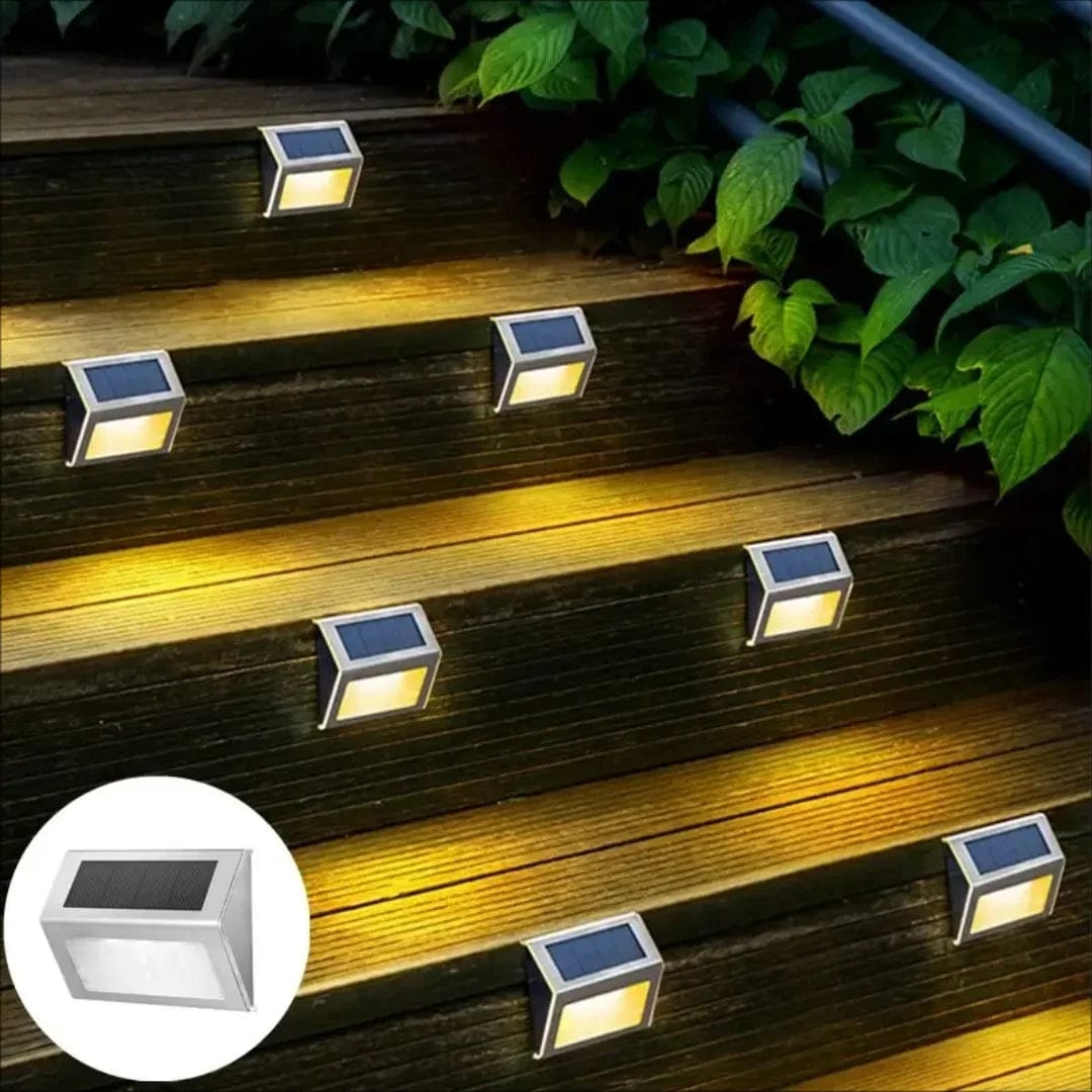 Sunny Energy Solution Solar Step and Wall Light- HM-SL3-9LED