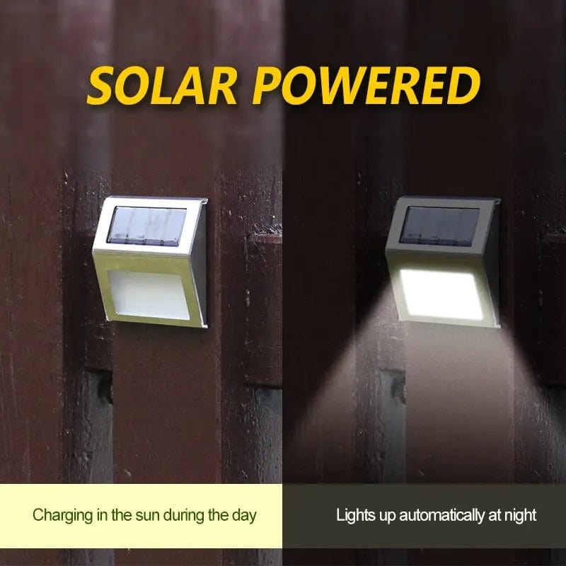 Sunny Energy Solution Premium Solar Step and Wall Lights -HM-0405