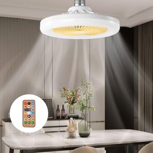 Sunny Energy Solution Smart 3-in-1 Ceiling Fan with Remote Control Lighting