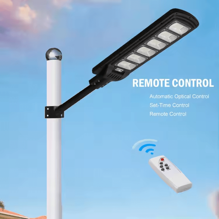 Sunny Energy Solution Solar Street Light 300W (5 Heads) with remote auto on and off