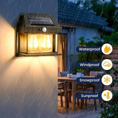 Sunny Energy Solution Solar Wall Lights (Double with sensor)