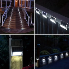 Sunny Energy Solution Solar Step and Wall Light- HM-SL3-9LED