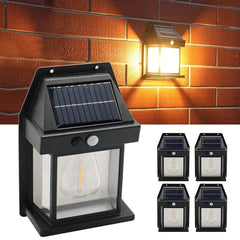 Sunny Energy Solution 1W Solar Power Motion Sensor Wall Lamp💡