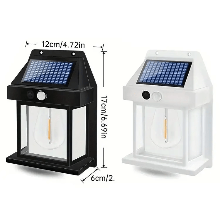 Sunny Energy Solution 1W Solar Power Motion Sensor Wall Lamp💡