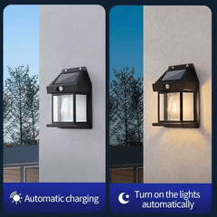 Sunny Energy Solution 1W Solar Power Motion Sensor Wall Lamp💡