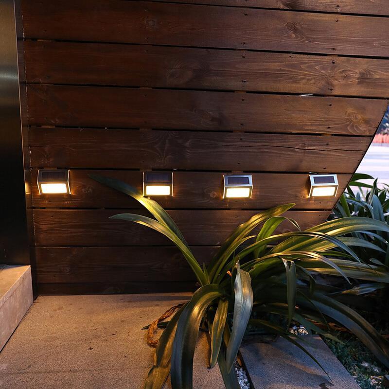 Sunny Energy Solution Solar Step and Wall Light- HM-SL3-9LED