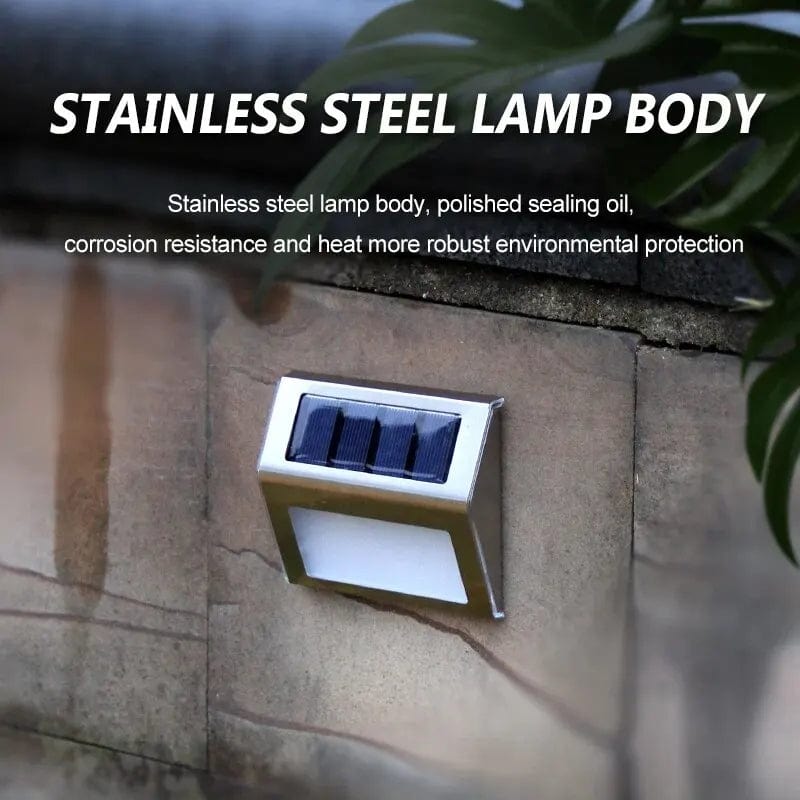 Sunny Energy Solution Solar Step and Wall Light- HM-SL3-9LED